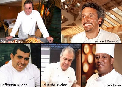 Chefs renomados confirmam presença no festival