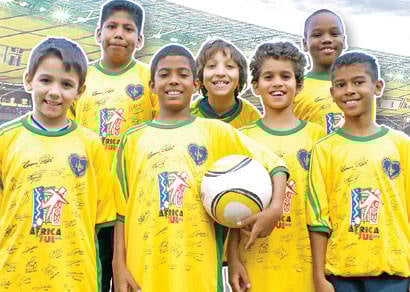 LBV Araxá engajada no projeto “Um gol pela infância brasileira”