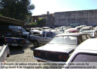 Leilão de veículos apreendidos