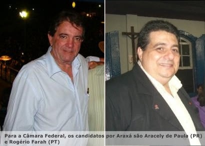 Araxá tem seis candidatos a deputado estadual e dois para federal