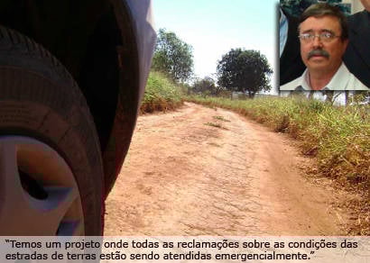 Pontos mais críticos serão priorizados na restauração de estradas de terra