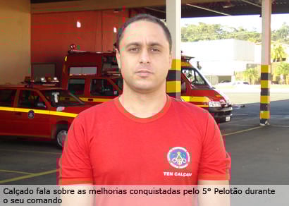 Corpo de Bombeiros em Araxá tem novo comandante