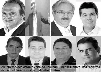 Soma de bens declarados de candidatos de Araxá passa dos R$ 6 milhões