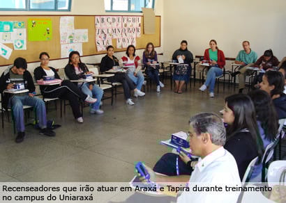 Recenseadores iniciam treinamento e trabalho começa em duas semanas