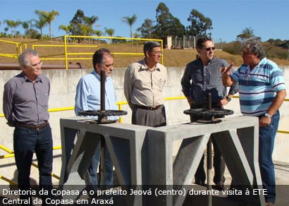 Copasa anuncia 100% do esgoto tratado a partir de março de 2011