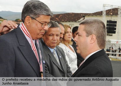 Jeová recebe Comenda Dia do Estado de Minas Gerais