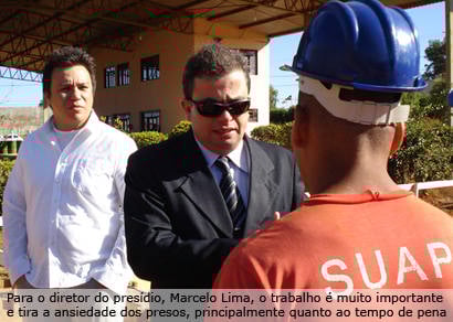 Judiciário tira dúvidas dos detentos e fiscaliza o presídio