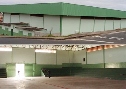 Reforma do ginásio do Santo Antônio será concluída em 30 dias, diz prefeitura