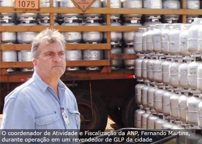 ANP interdita quatro revendas de gás de cozinha em Araxá