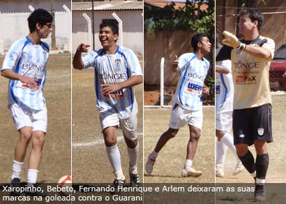 Grei goleia e assume a segunda colocação