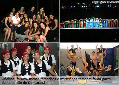 Mais de mil bailarinos se apresentam em 13 modalidades no Dançaraxá