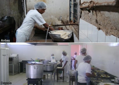 Estrutura da nova Cantina Municipal melhora qualidade das refeições