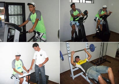 Atletas da base do Araxá já contam com moderna academia