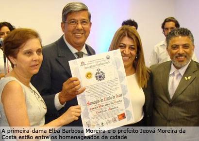 Personalidades são homenageadas em evento de gala em Araxá