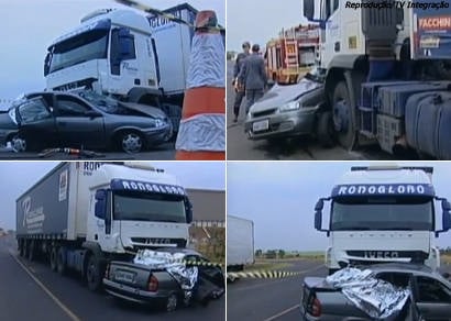 Acidente na BR-262 entre Araxá e Uberaba mata quatro pessoas