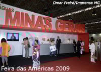 Destino Araxá entre os atrativos de Minas na Feira das Américas