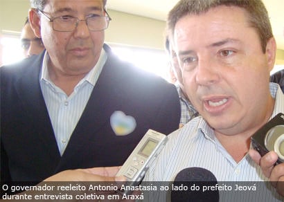 Anastasia garante que Araxá terá representatividade no governo do Estado