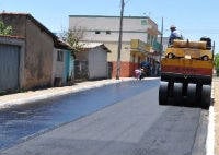 Avenida Dr. Atílio Colombo é recapeada