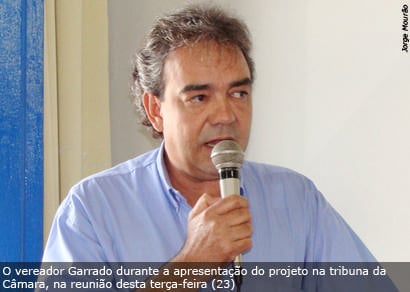Garrado defende a permanência de 10 vereadores na Câmara