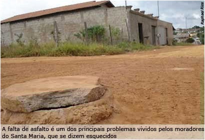 Câmara aprova projeto de asfaltamento do bairro Santa Maria