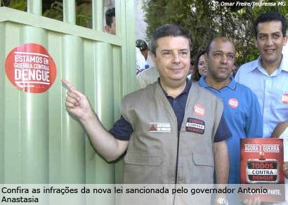 Programa estadual de combate à dengue se transforma em lei