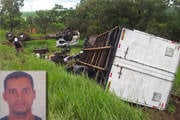 Motorista morre em acidente na BR-452
