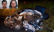Acidente no trevo de Sacramento mata quatro pessoas da mesma família