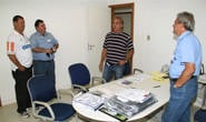 Diretoria do Araxá Esporte visita CBMM e agradece apoio