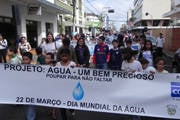 Passeata e blitz comemoram o Dia Internacional da Água