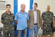 Prefeito Aracely toma posse como presidente da Junta do Serviço Militar