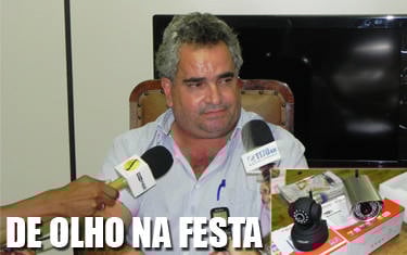 Expoaraxá terá monitoramento por câmeras de segurança