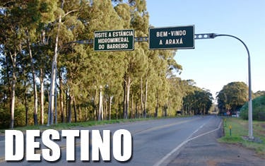 Mesmo em reforma, Araxá atrai turistas