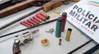 PM prende dois indivíduos que furtaram chácara na MG-428