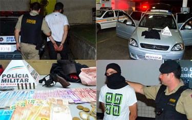 PM prende dupla que estava cometendo uma série de assaltos em Araxá