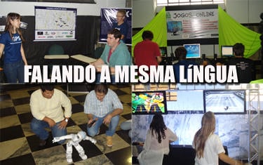Feira escolar expõe redes sociais e novas tecnologias