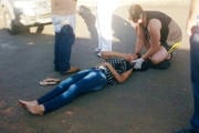 Jovem é atropelada no cruzamento da Getúlio Vargas com a Senador Montandon