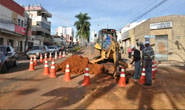 Copasa conclui primeira fase da obra na av. Senador Montandon