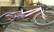 Furta bicicleta e se envolve em acidente de trânsito