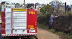 Incêndio em terreno ameaça residências no Setor Norte