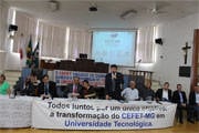 Transformação do Cefet-MG em universidade mobiliza Curvelo