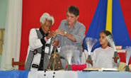 Araxaense é homenageada na Romaria da Alegria em Campos Altos