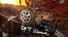 Condutor perde o controle de veículo e capota na avenida Imbiara