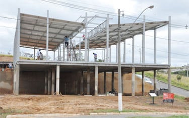 Futura sede do Cartório Eleitoral de Araxá está recebendo cobertura