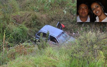 Casal morre após acidente na MG-428