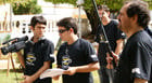 Alunos de Cinema da FCCB e Pontão de Cultura do triângulo gravam curta