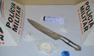 Polícia realiza prisão de autor por tráfico de drogas