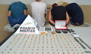 Polícia Militar prende e apreende diversos autores de tráfico de drogas