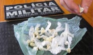 Adolescente é pego com crack na Olegário Maciel