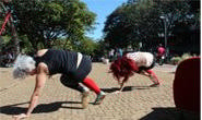A dança, em edificações e praças, embala o final de semana do Tri Ciclo Espetáculos