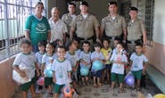 PM realiza campanha e faz doações para instituições de Araxá